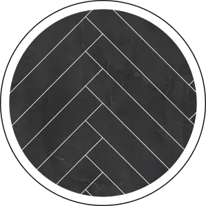 Black Herringbone Superdec